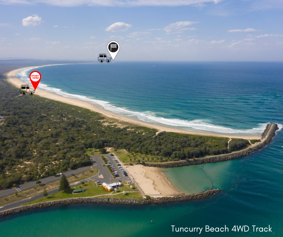 Tuncurry Beach 4WD track