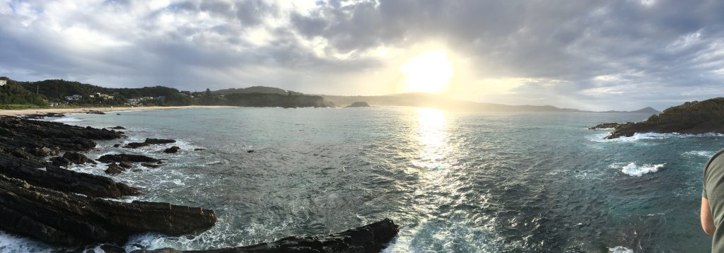 Sunset at Seal Rocks