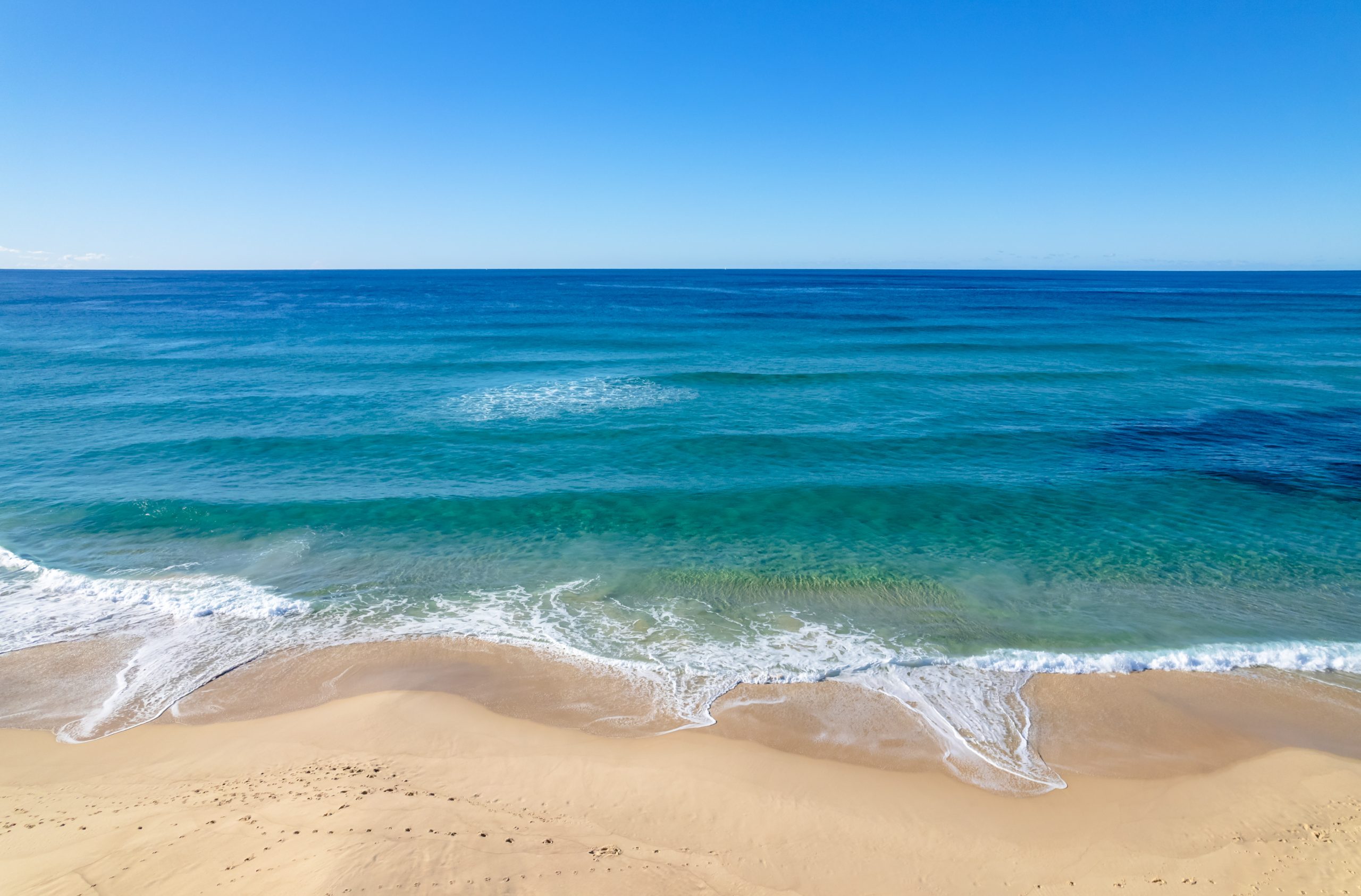 Boomerang Beach Aerial Morning Seascape