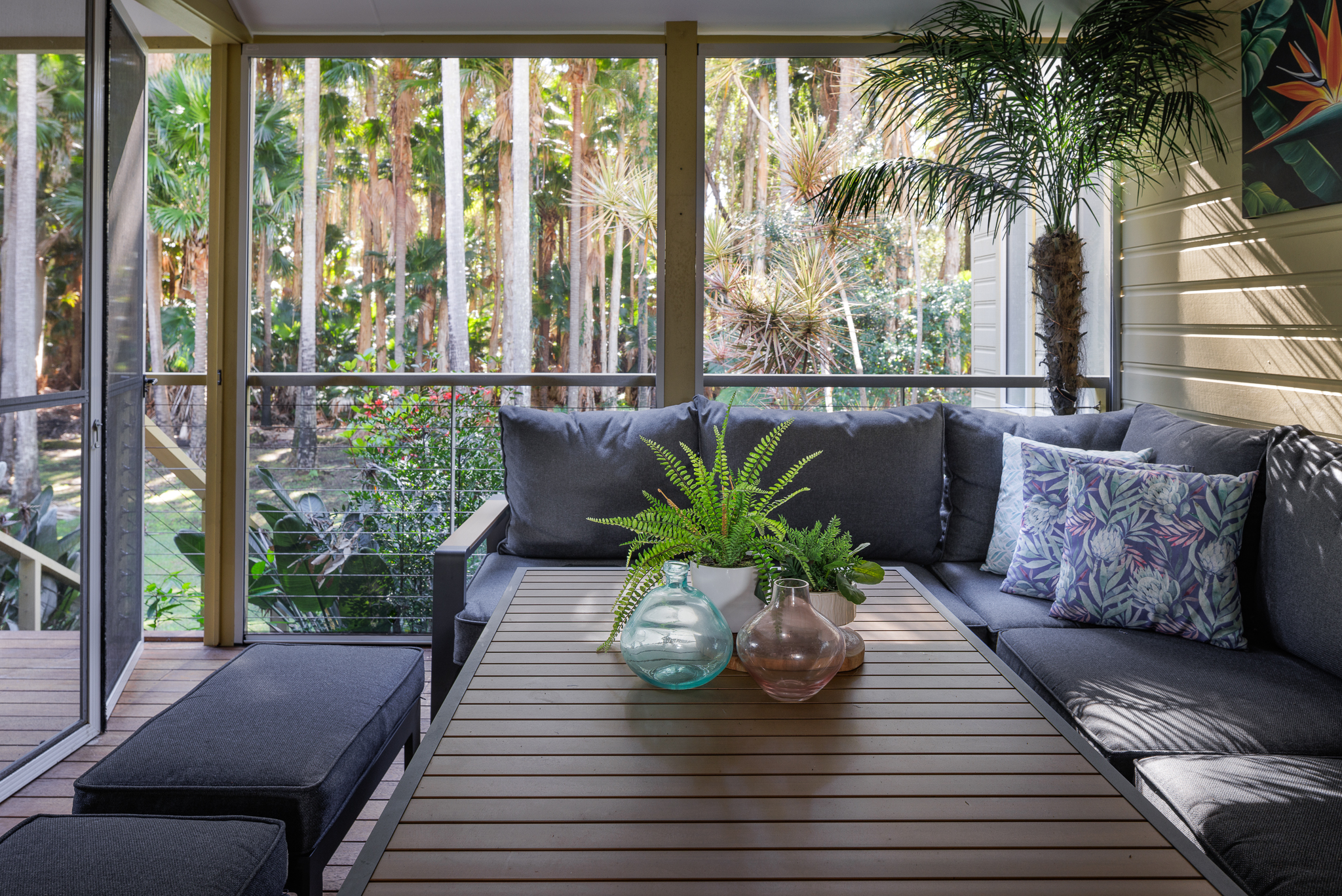 Blueys Retreat Screened outdoor living