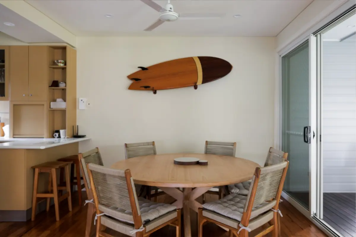 Dining area in a Three Bedroom Townhouse at Blueys Retreat