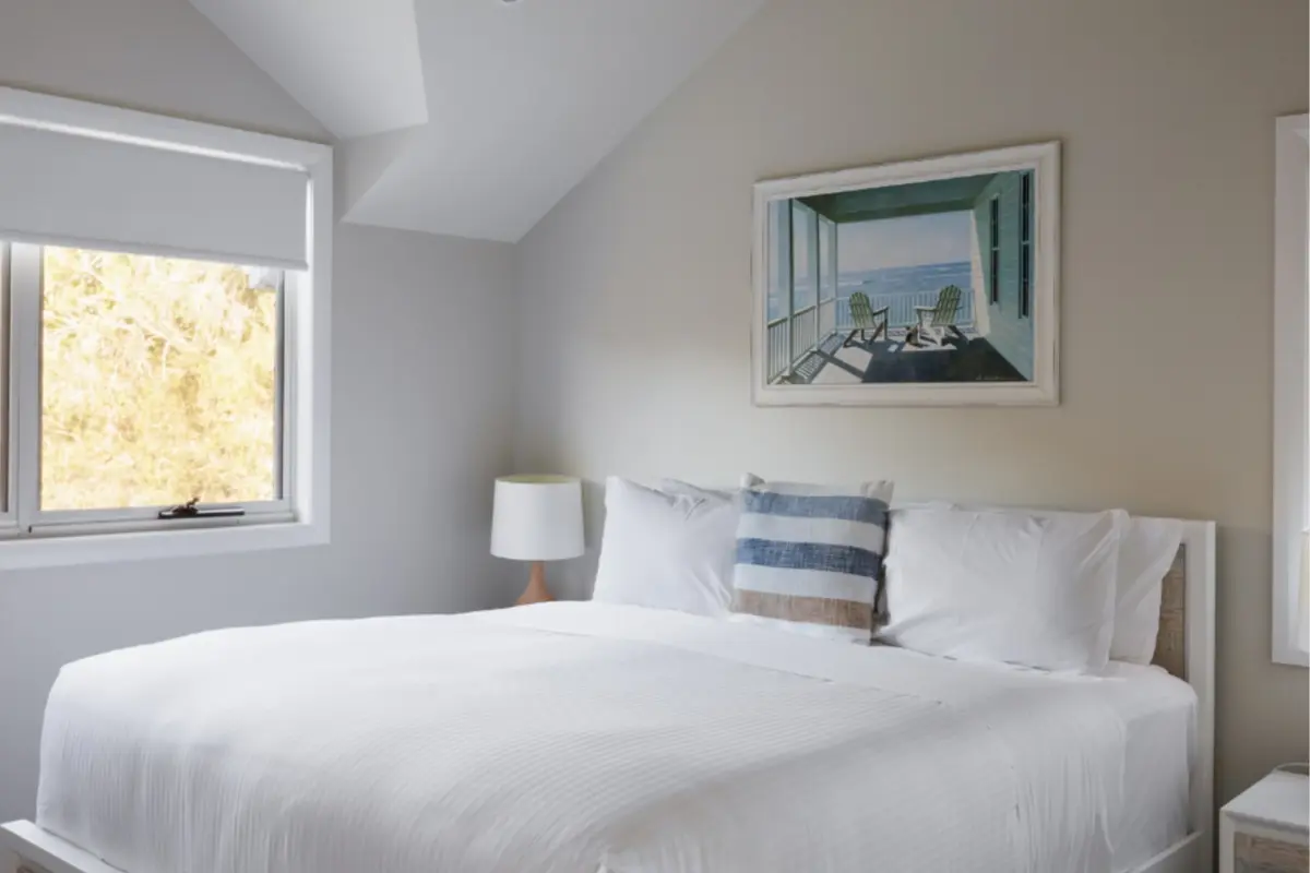 Main bedroom in a Three Bedroom Townhouse at Blueys Retreat