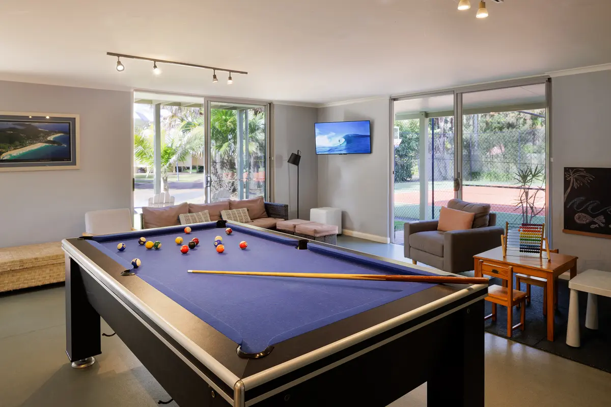 Blueys Retreat tennis court and shared facilities